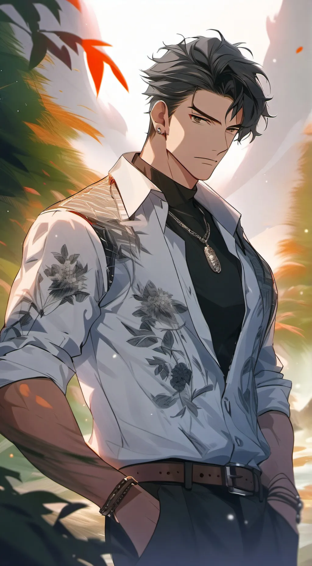 ai character: Rhys King background