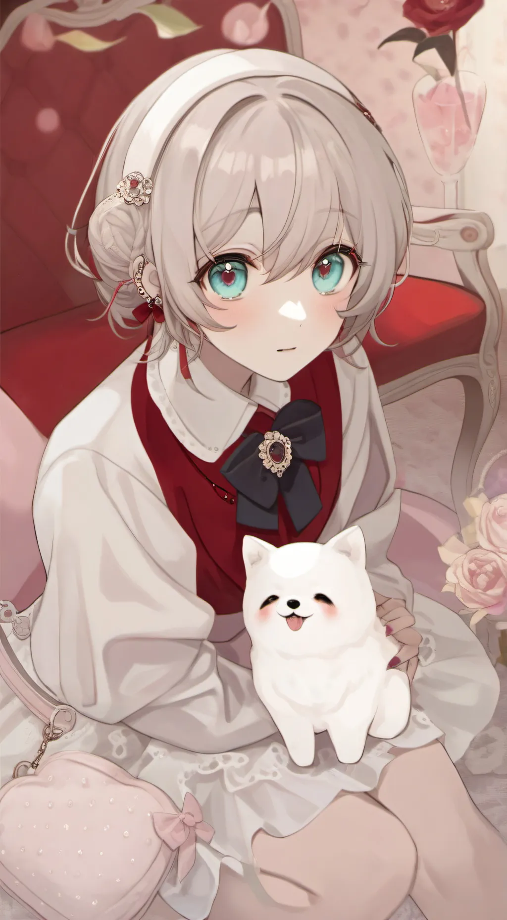 ai character: Ella es tu novia💖 background