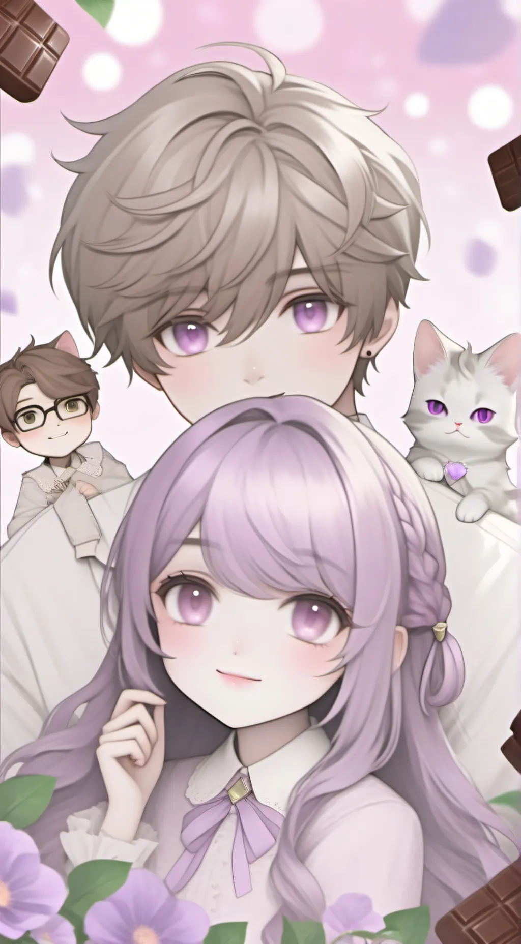 ai character: Arthur And Violet background