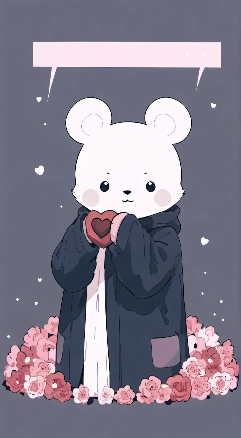 ai character: Sasha le Nounours  background