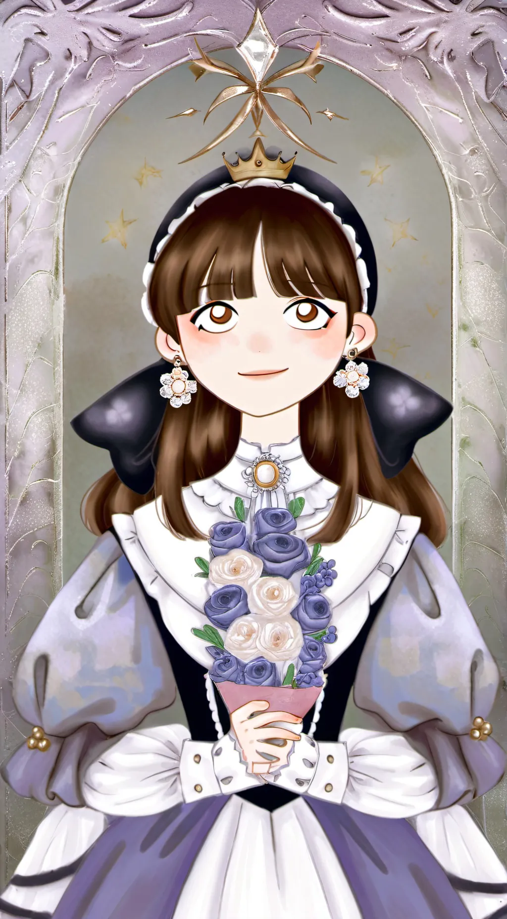 ai character: Fiore background