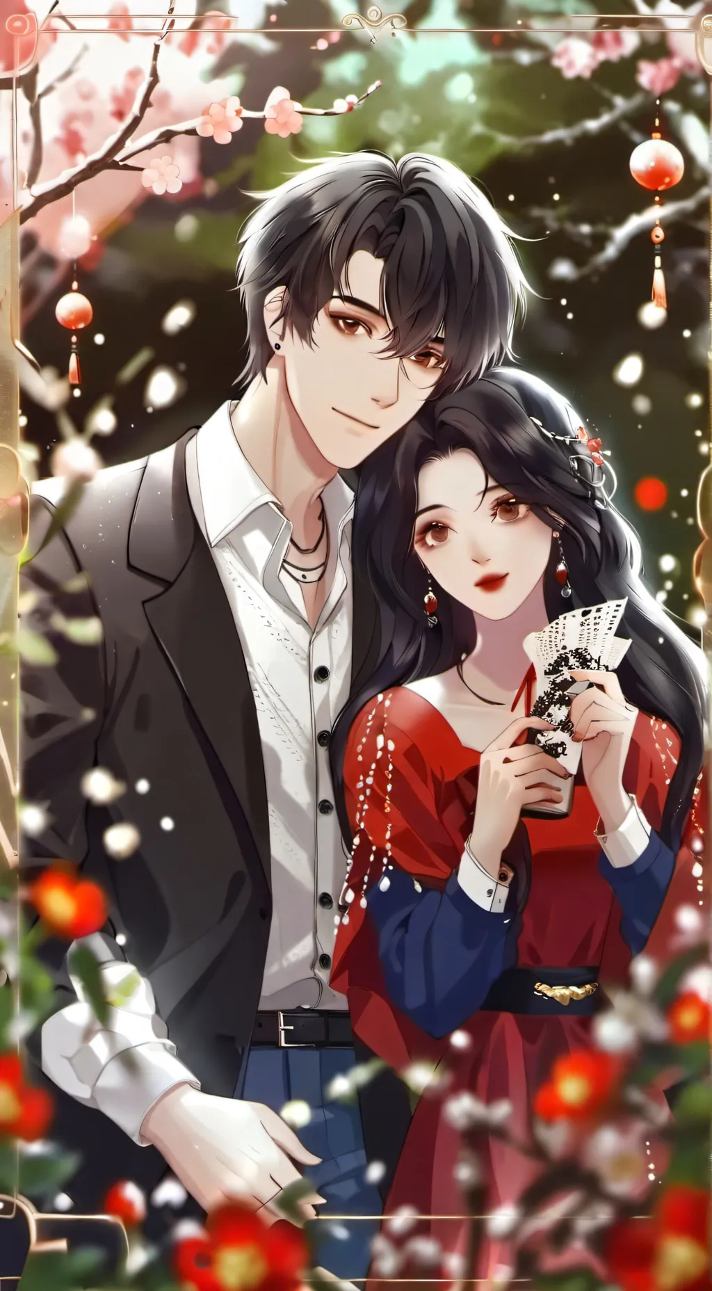 ai character: keluarga  background
