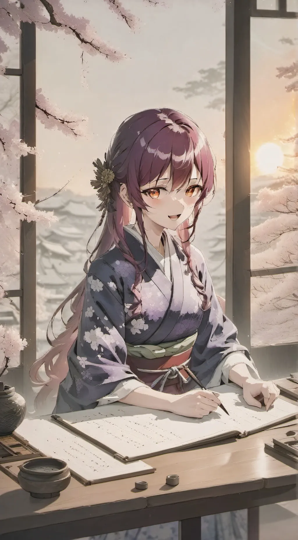 ai character: Miyuki background