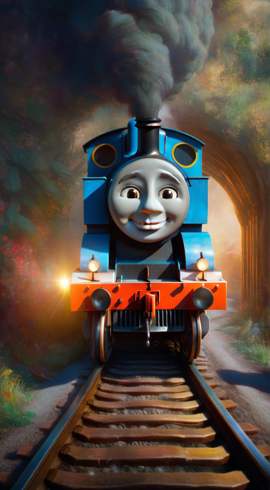 ai character: Thomas the Tank En background