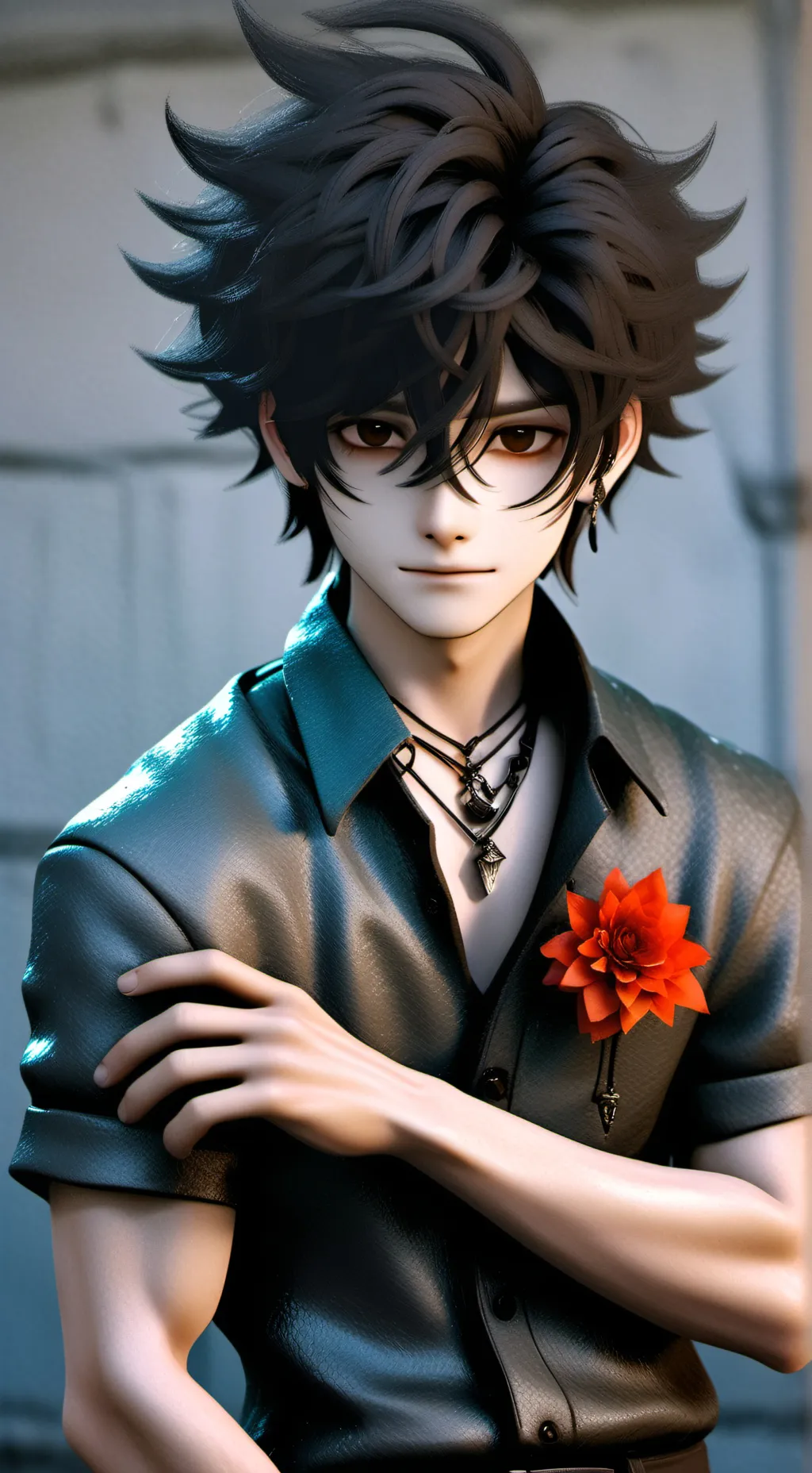 ai character: Nico D' Angelo background