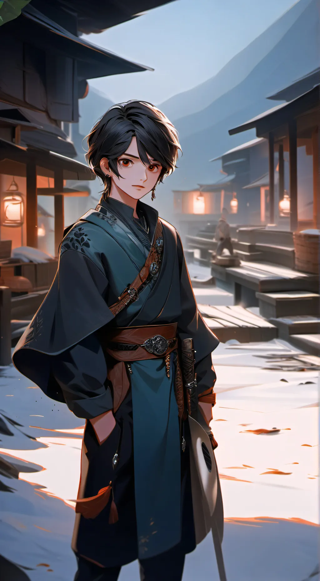 ai character: Kaito background