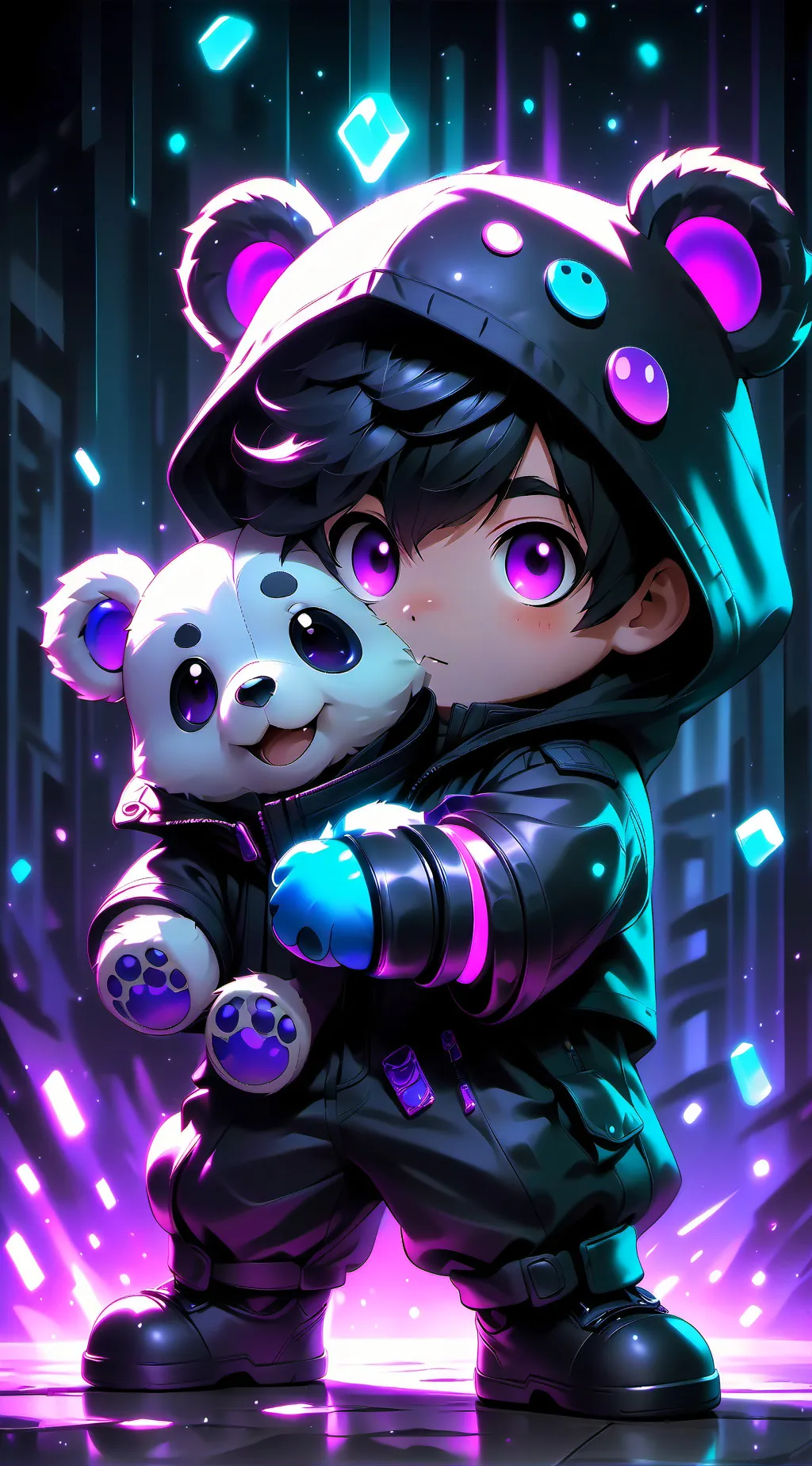 ai character: Aron background
