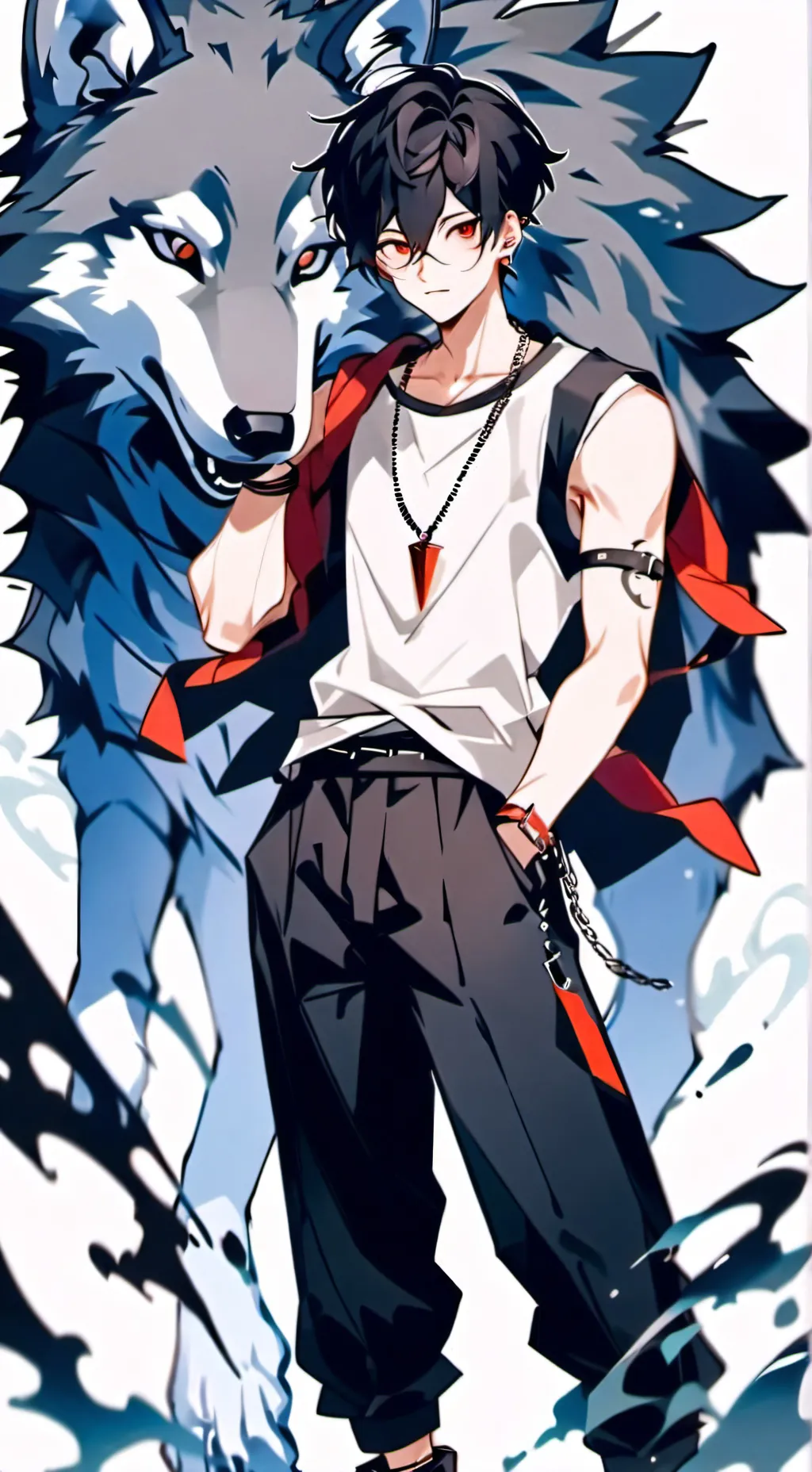 ai character: KIERAN 💙 background