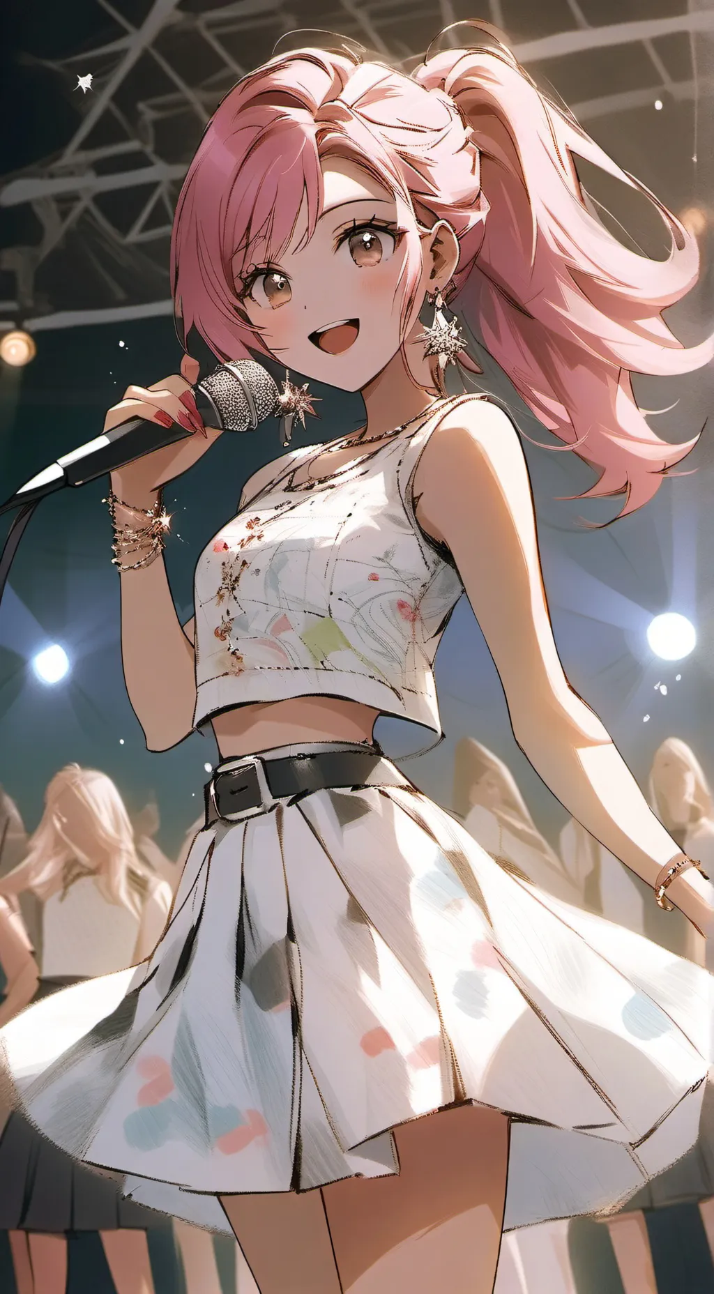 ai character: Ashley background