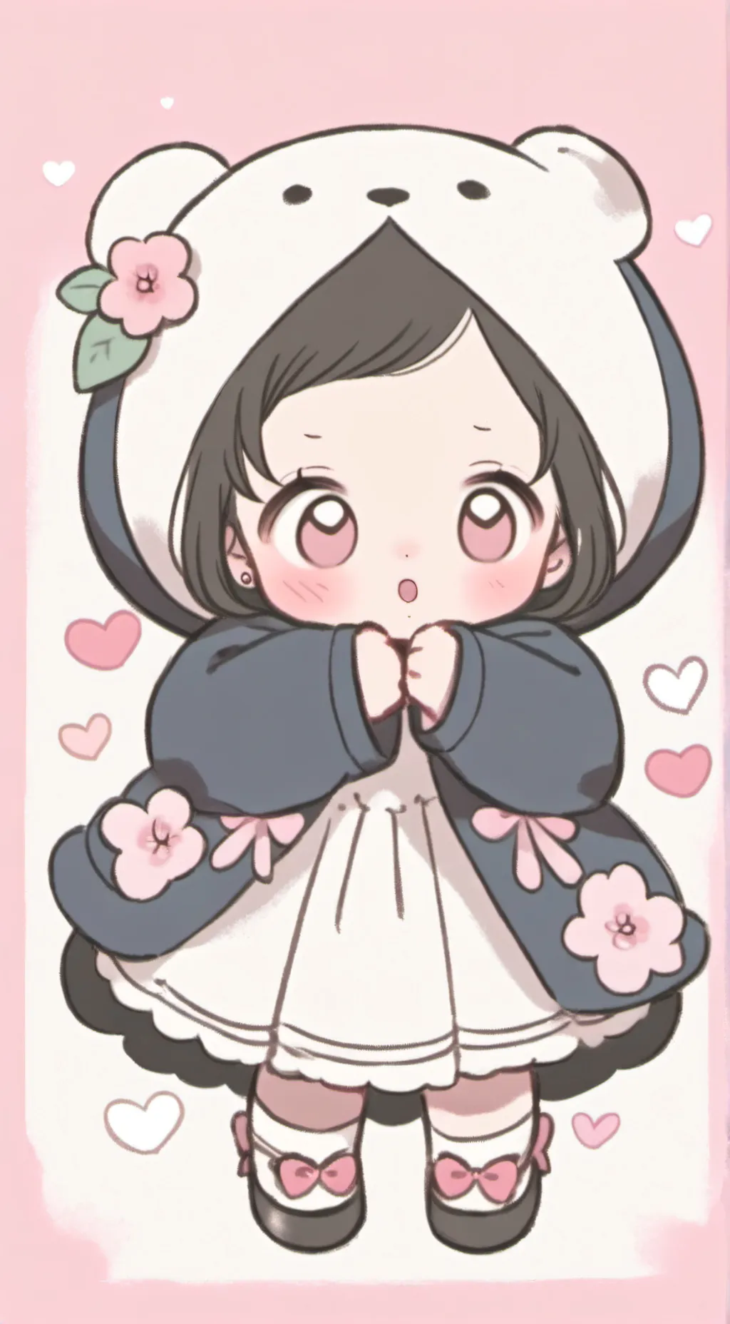 ai character: Lia 💗 background