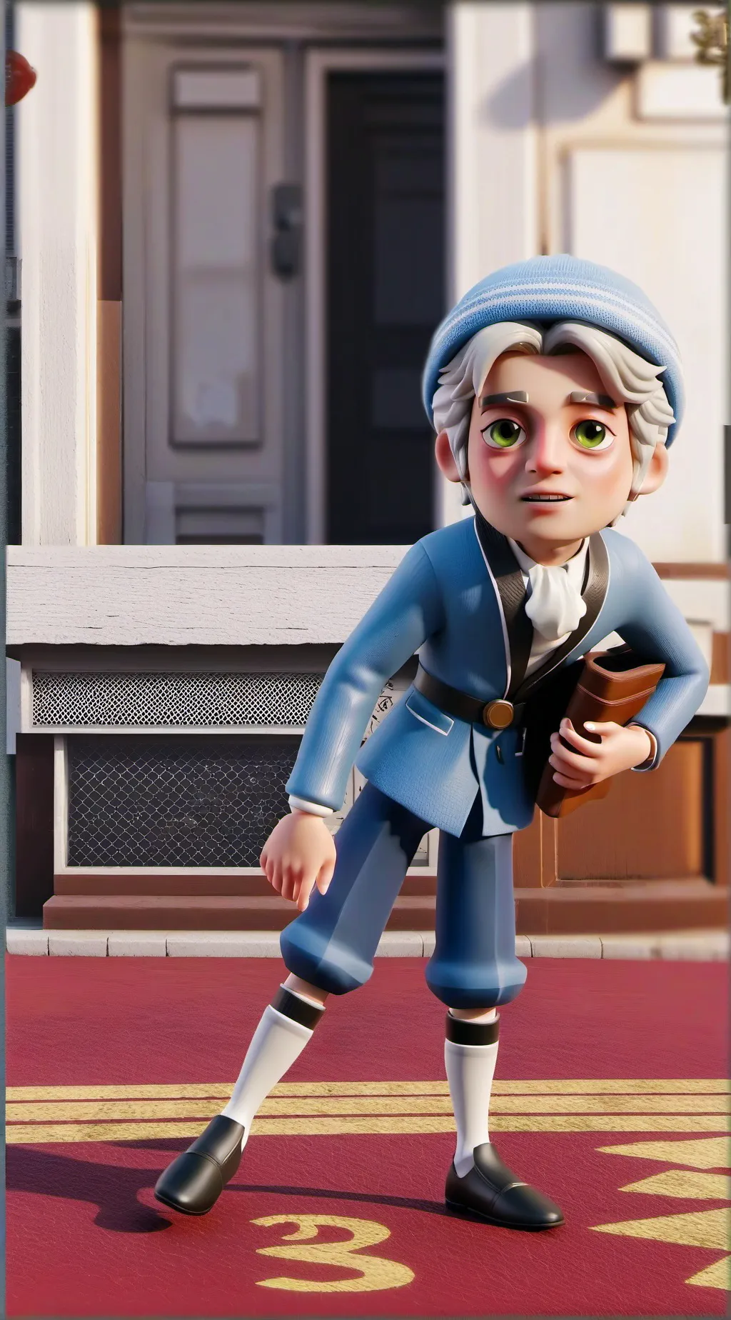 ai character: Axel x mixle background