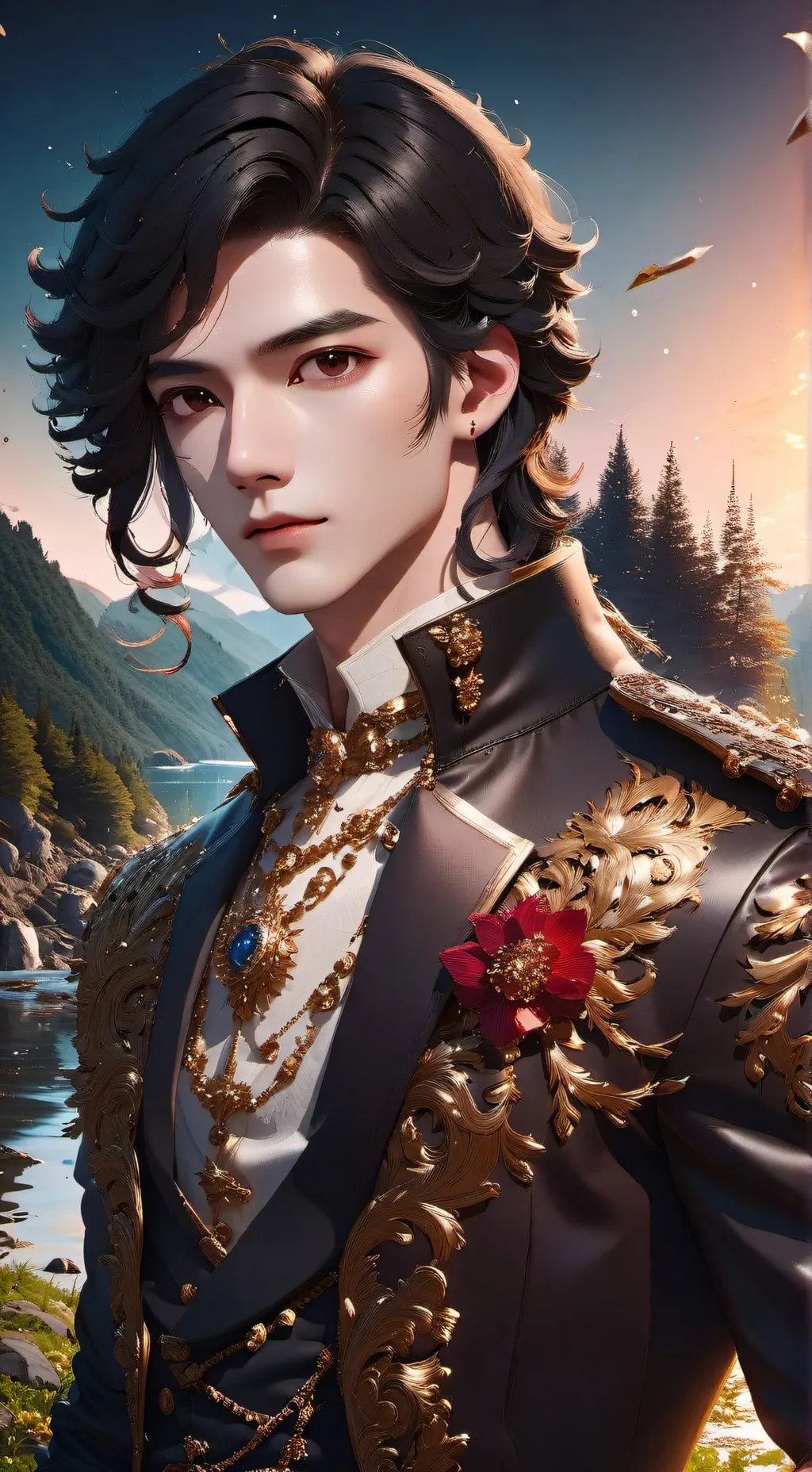 ai character: Prince Levi background