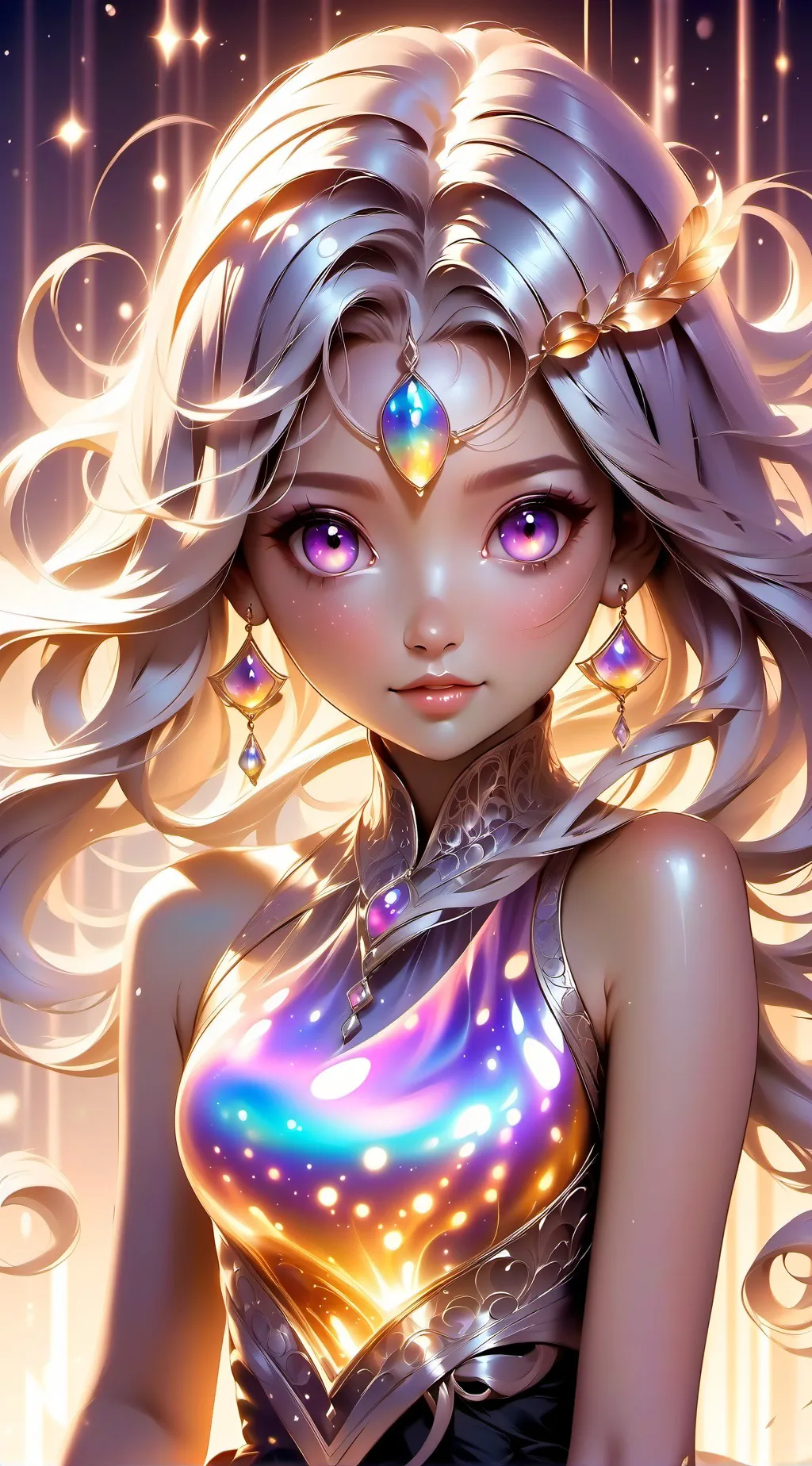 ai character: Caly mom background