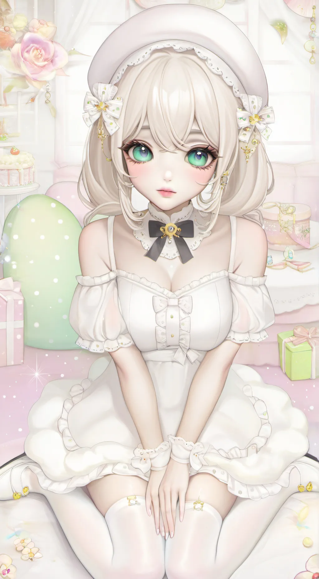 ai character: Milie background
