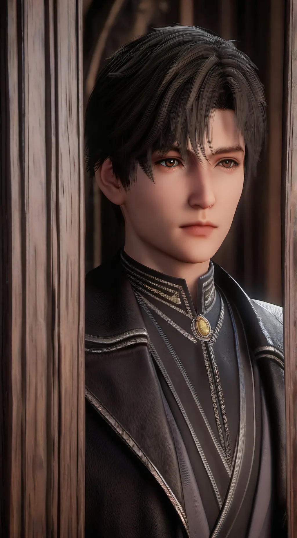 ai character: Focus background