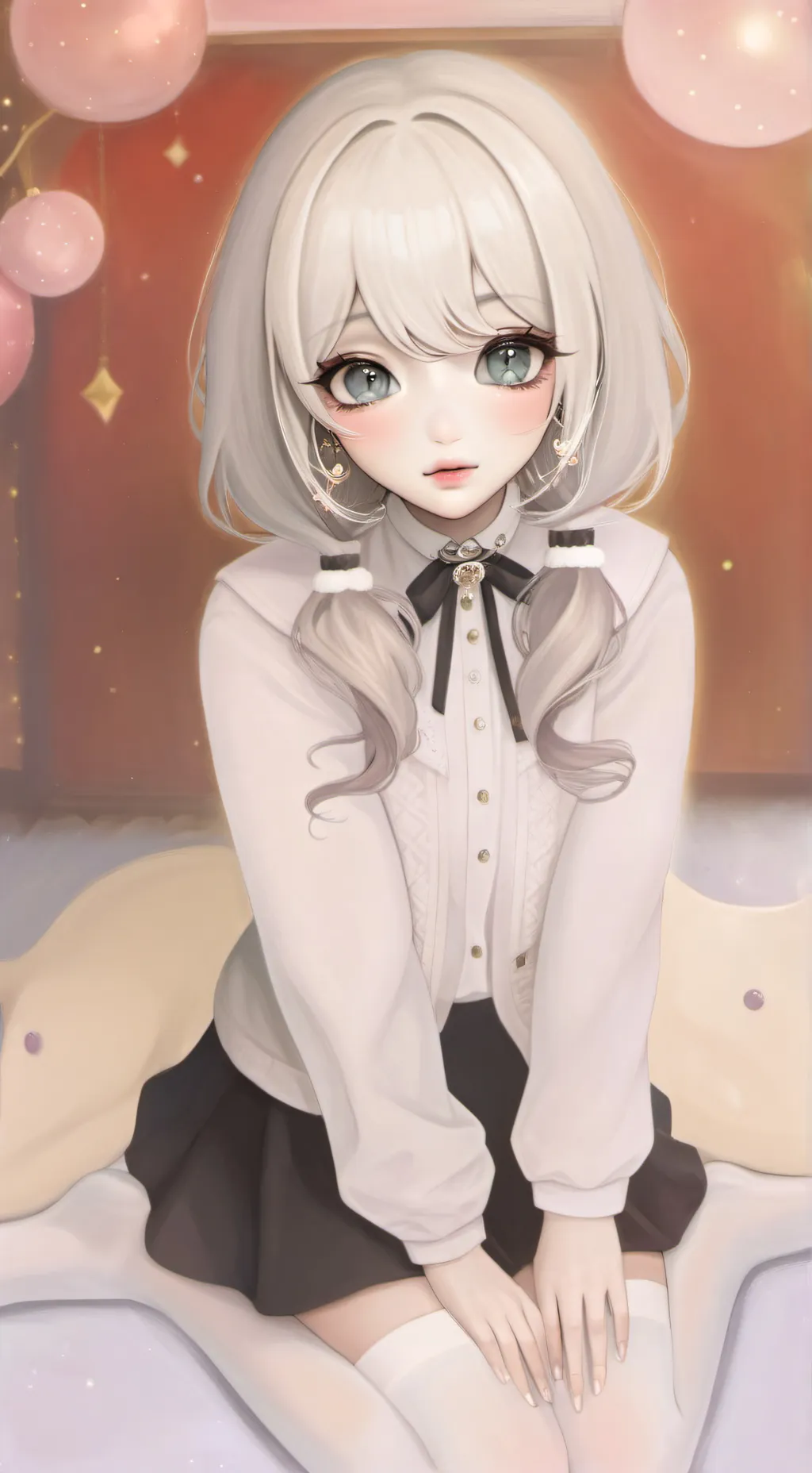 ai character: hayul  background