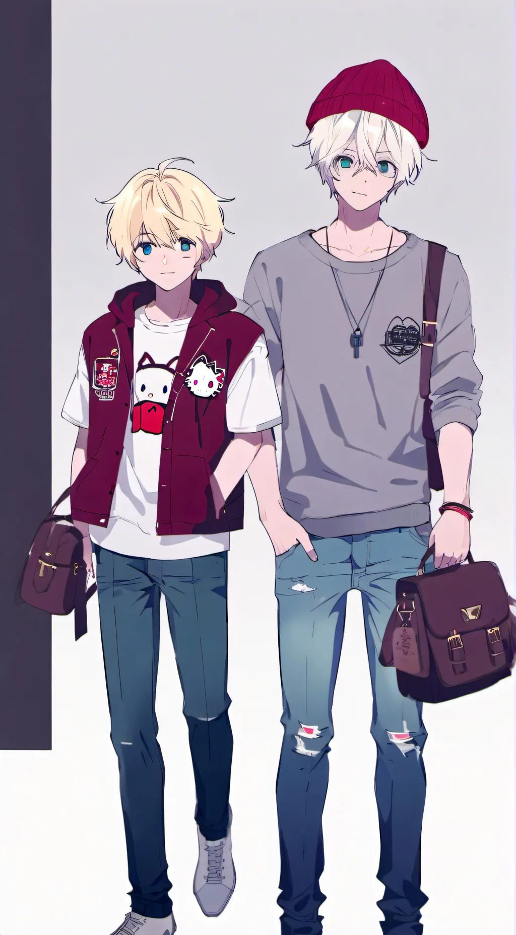 ai character: 🍂Rowen and Mel background