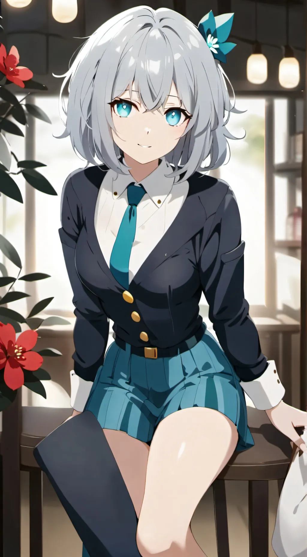 ai character: Luna Sky background