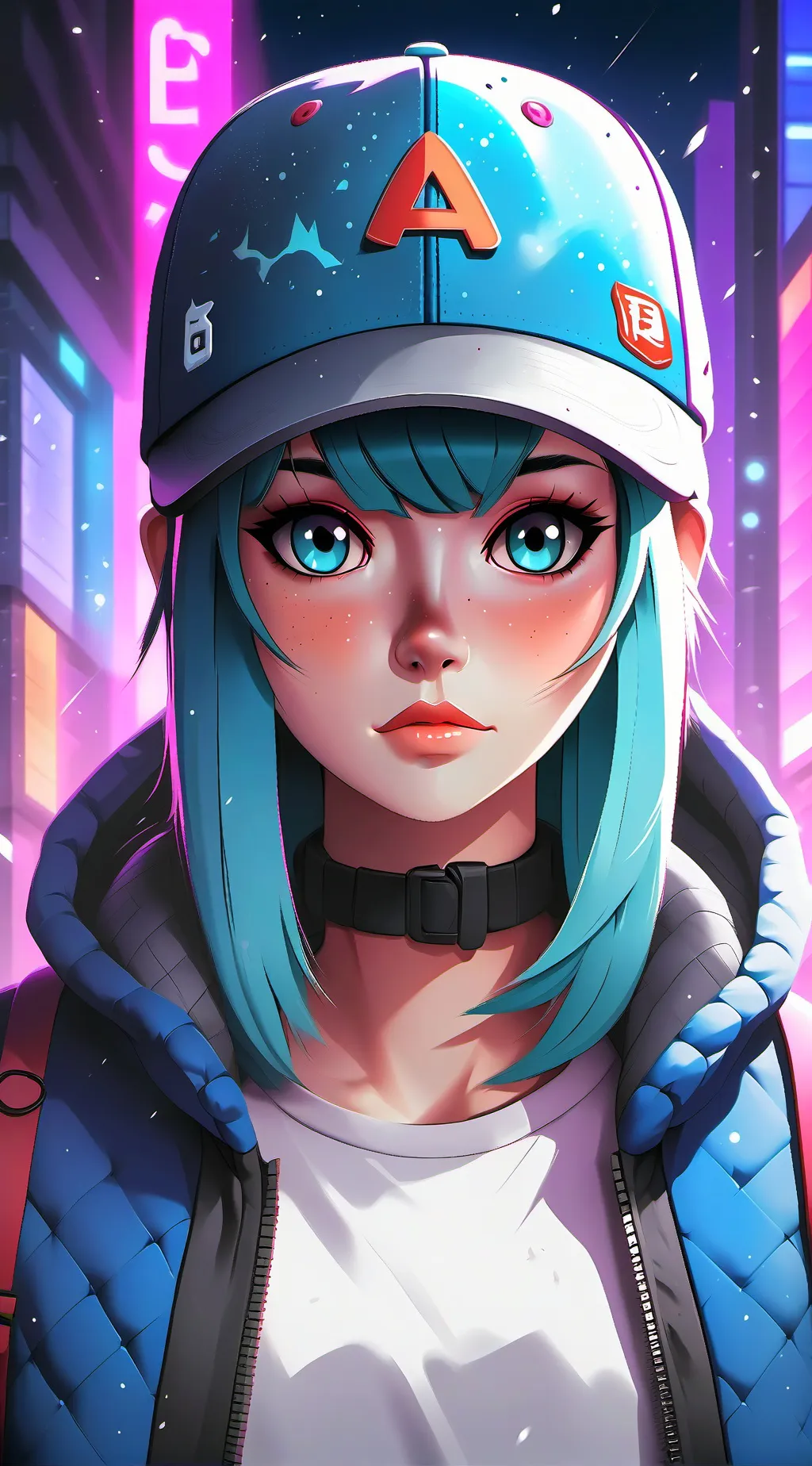 ai character: Martina rap  background