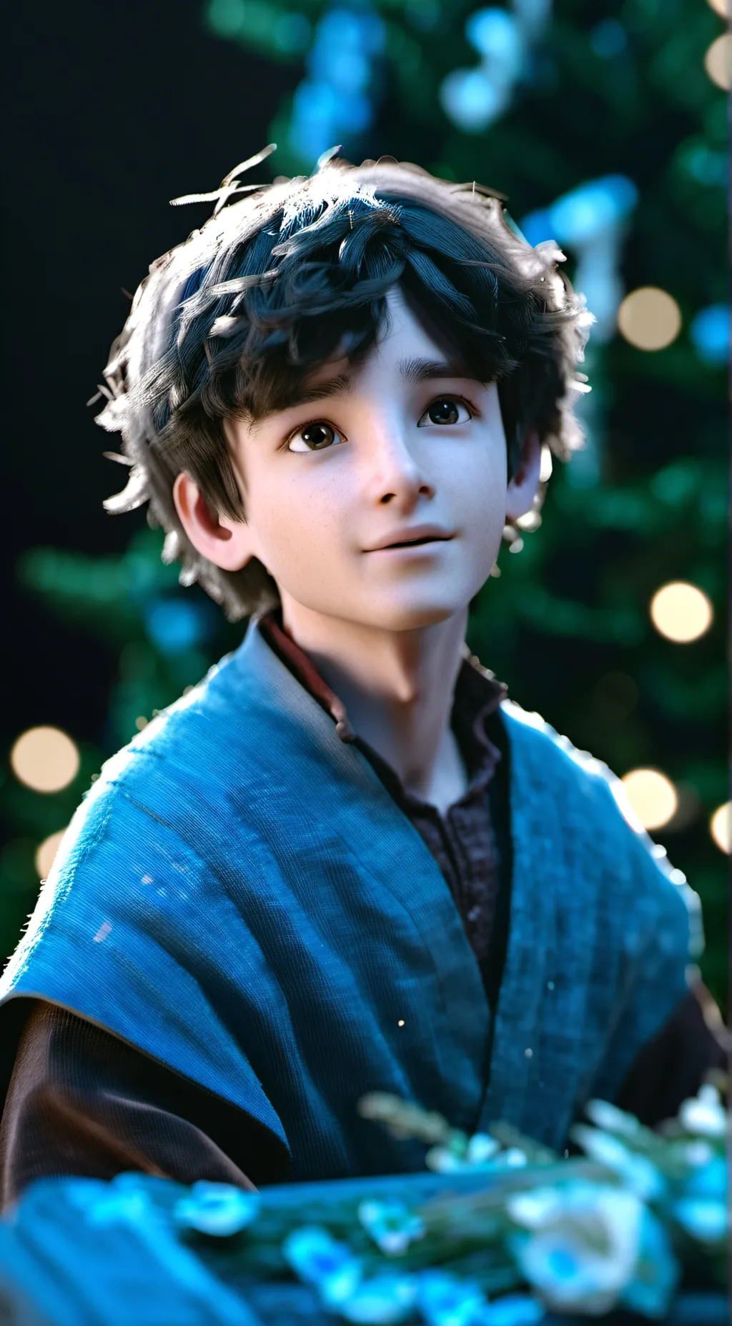 ai character: Oli nativity background