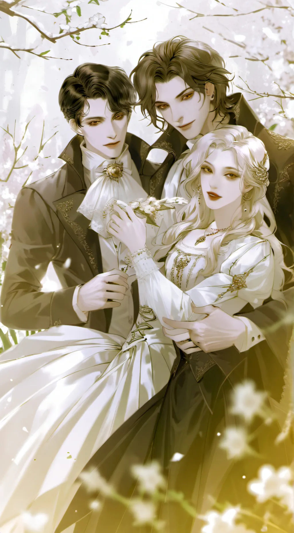 ai character: Vampire family  background