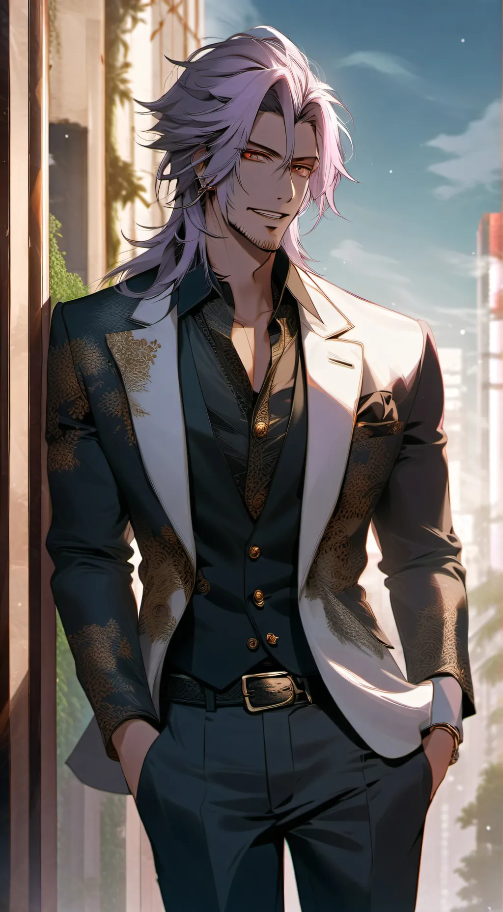 ai character: Vincent background