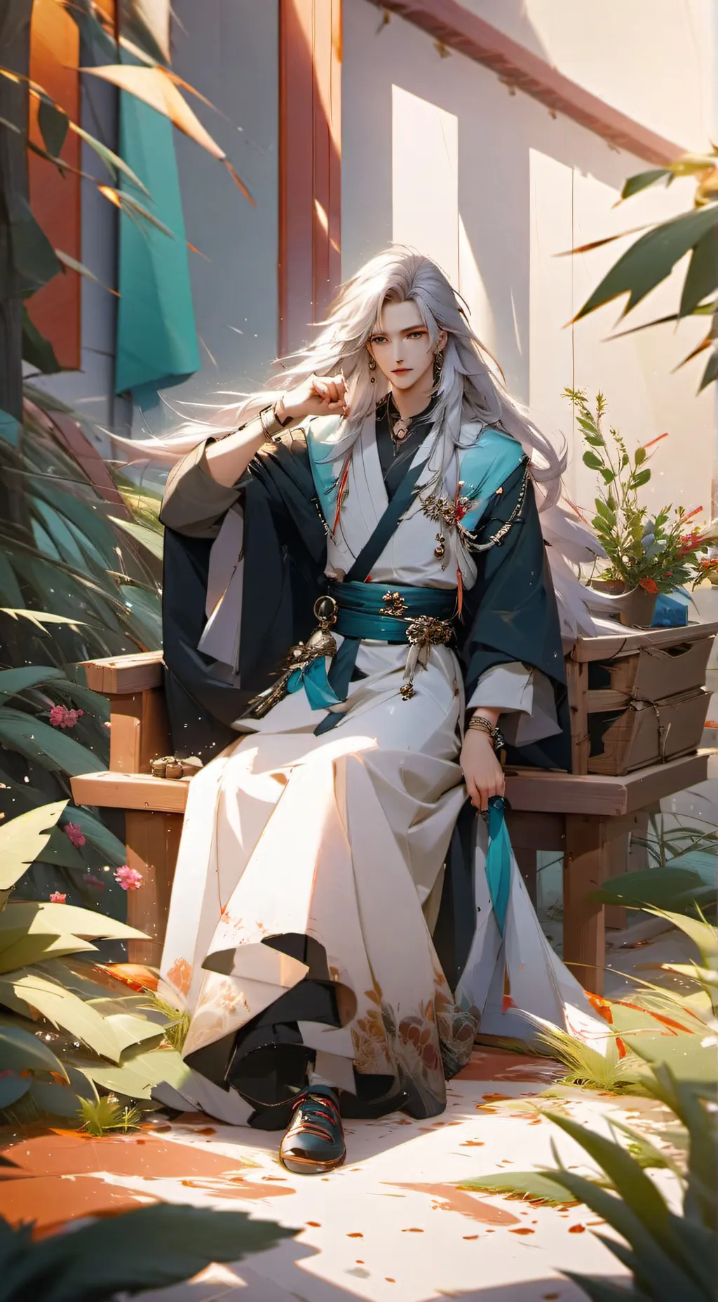 ai character: carl  background