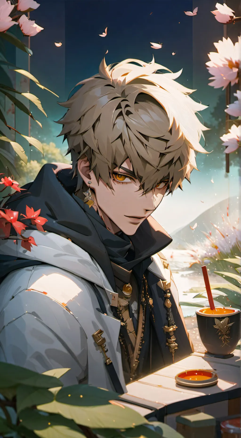 ai character: Genos background