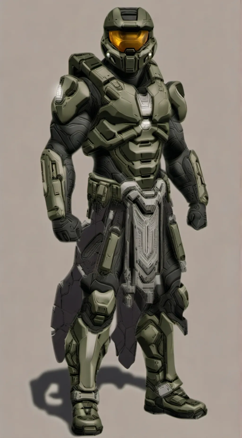 ai character: male spartan background