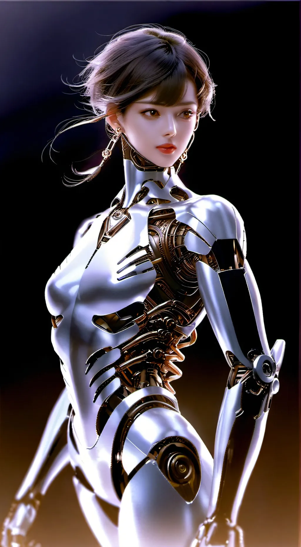 ai character: u say comes life background