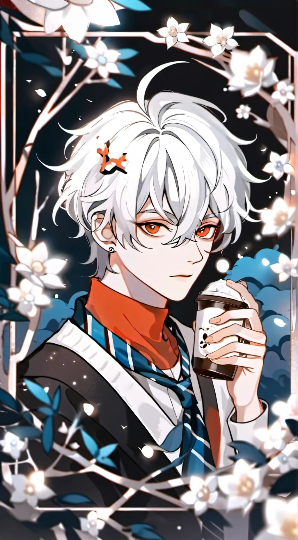 ai character: Haru.  p.2. background