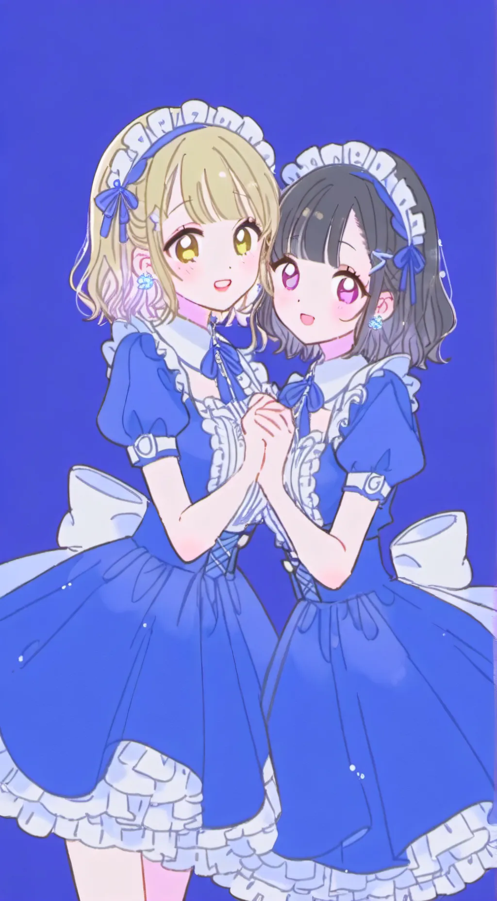 ai character: mia and izzy background