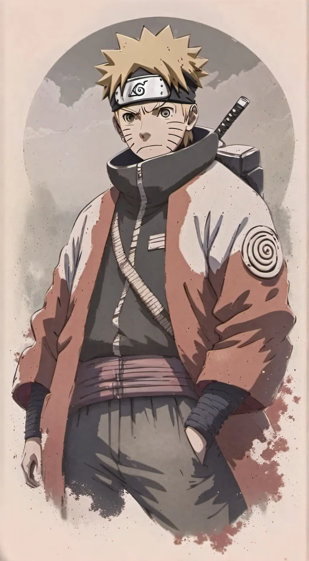 ai character: naruto background