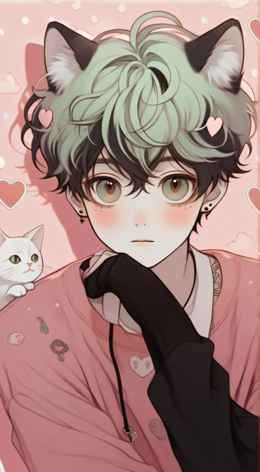 ai character: cat izuku background