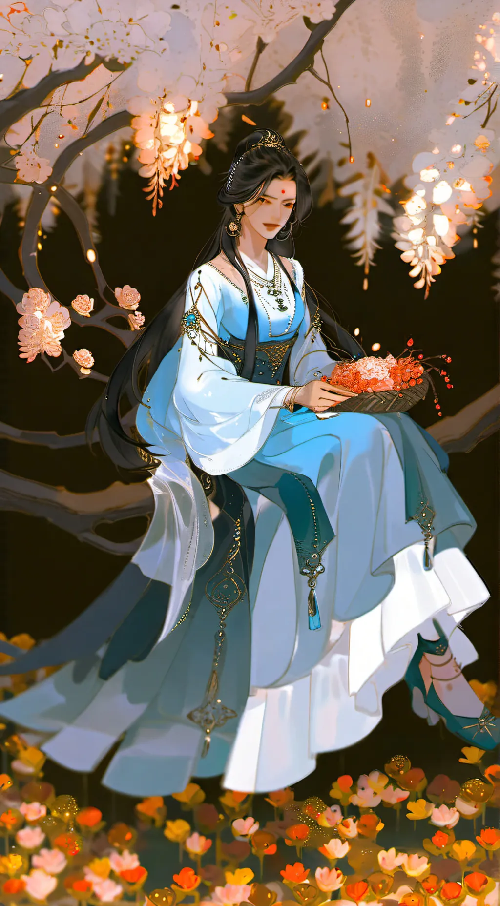 ai character: Izabel  background