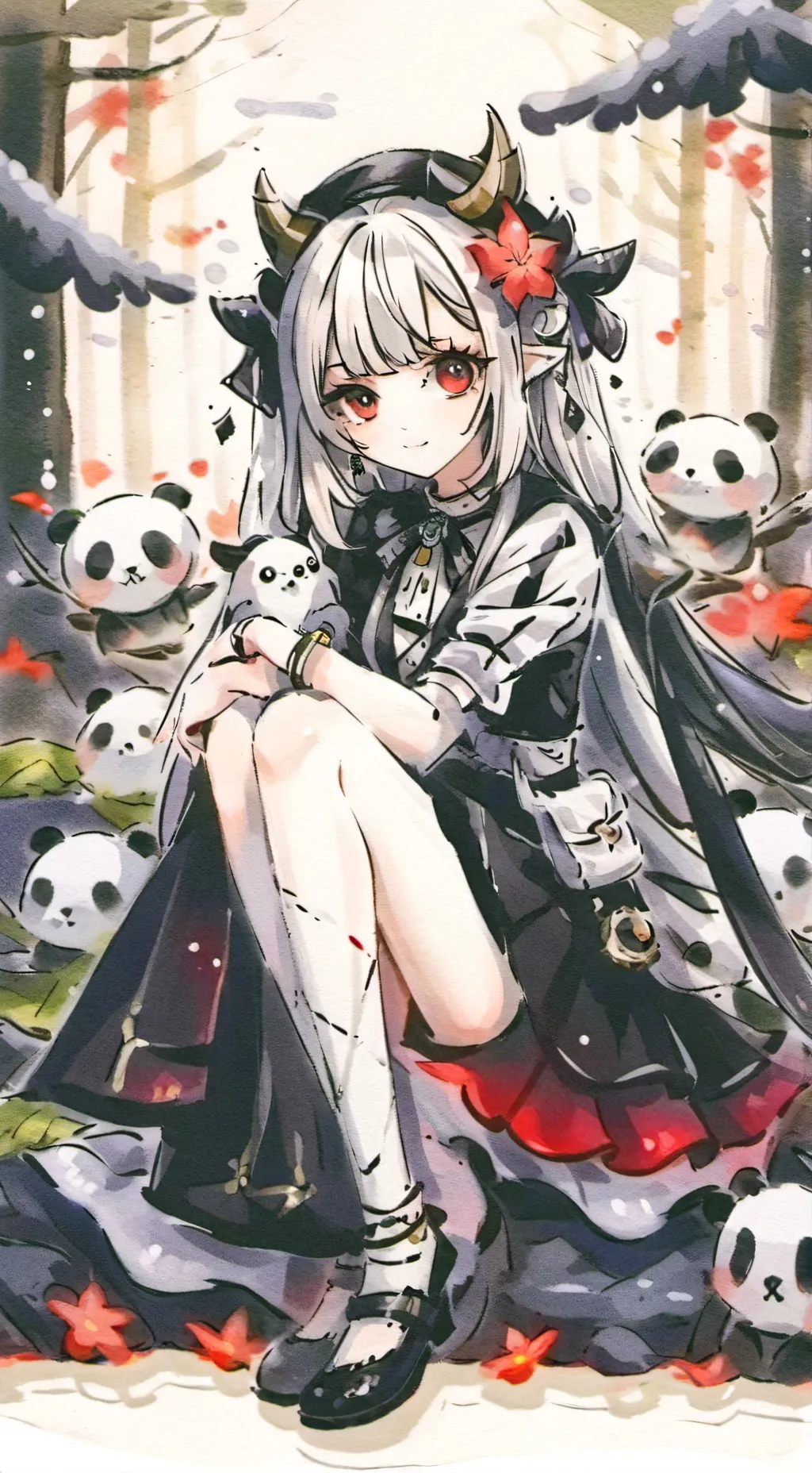 ai character: Lily background