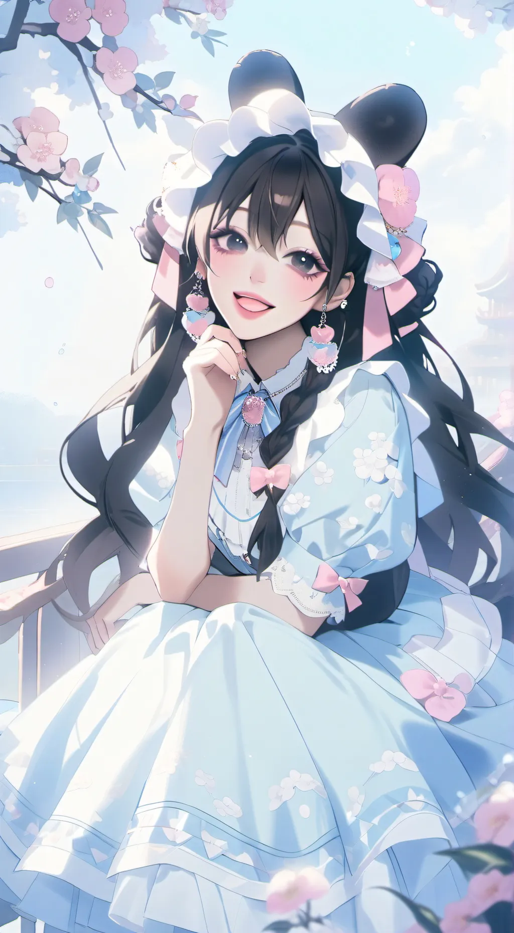 ai character: Suki  background