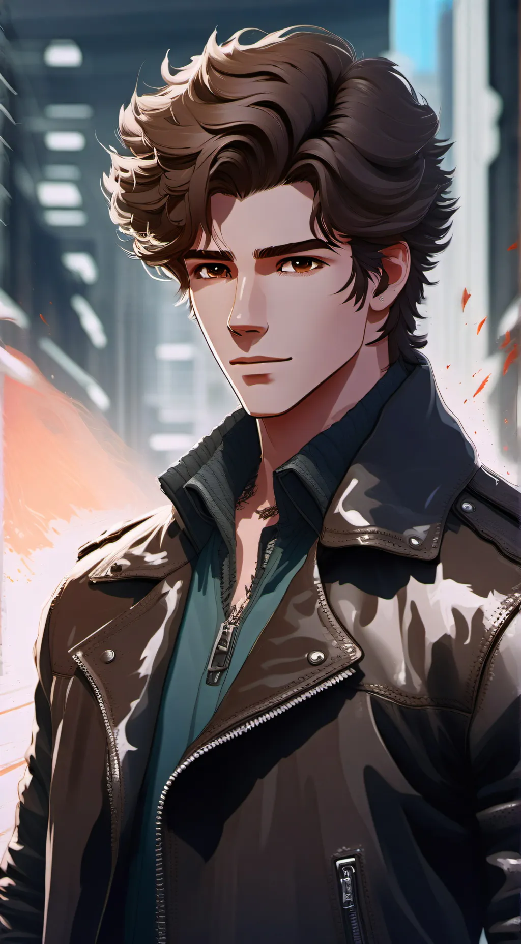 ai character: Santo  background