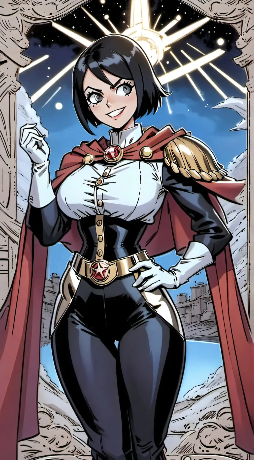 ai character: General Mofette background