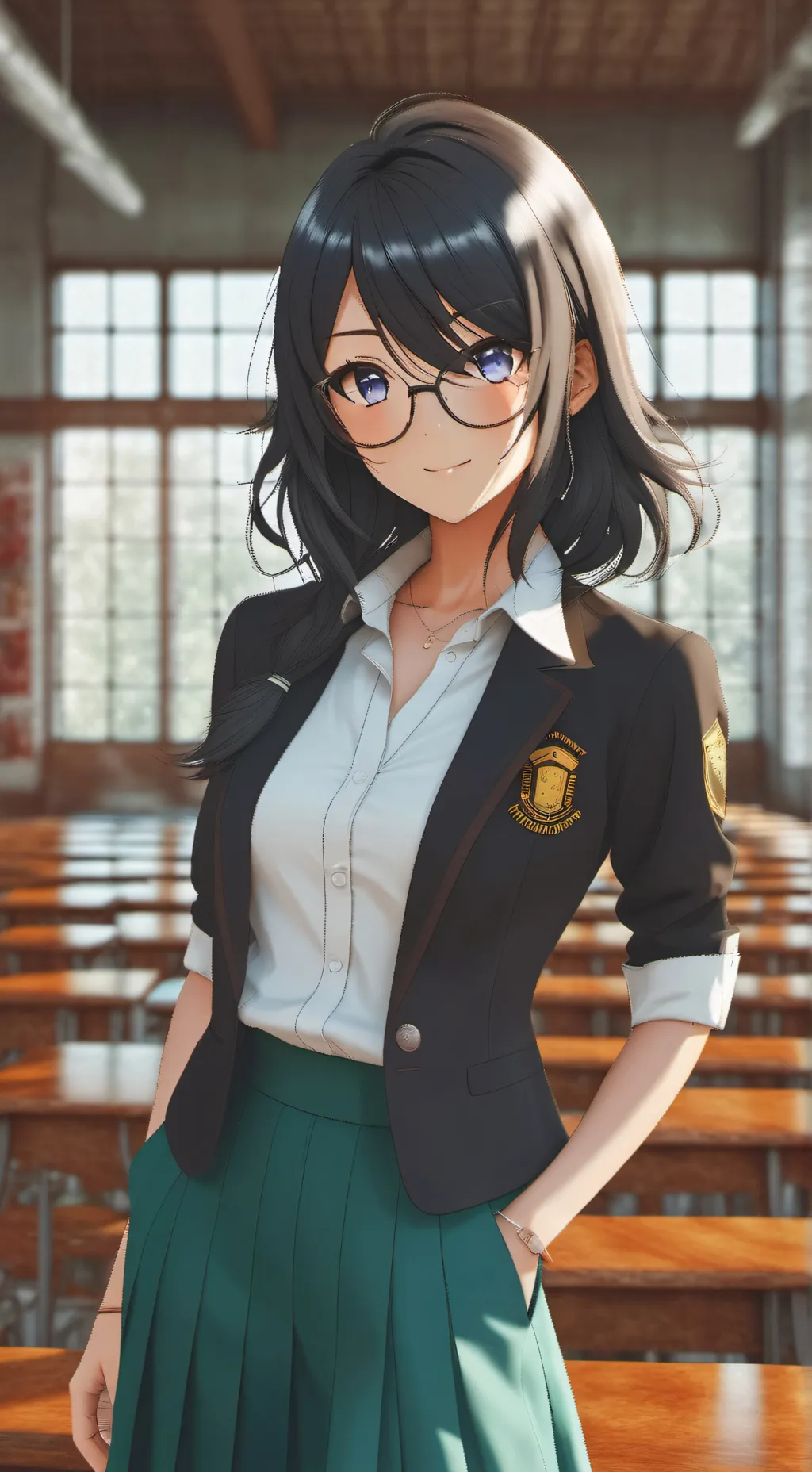ai character: amy background