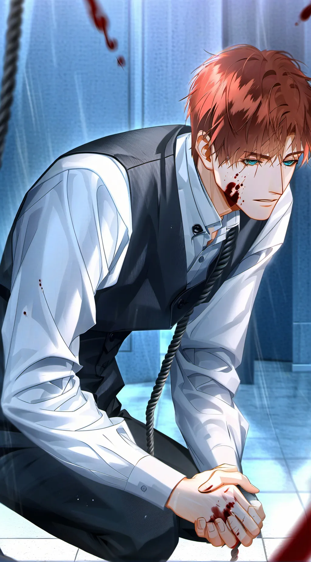 ai character: Zane  background