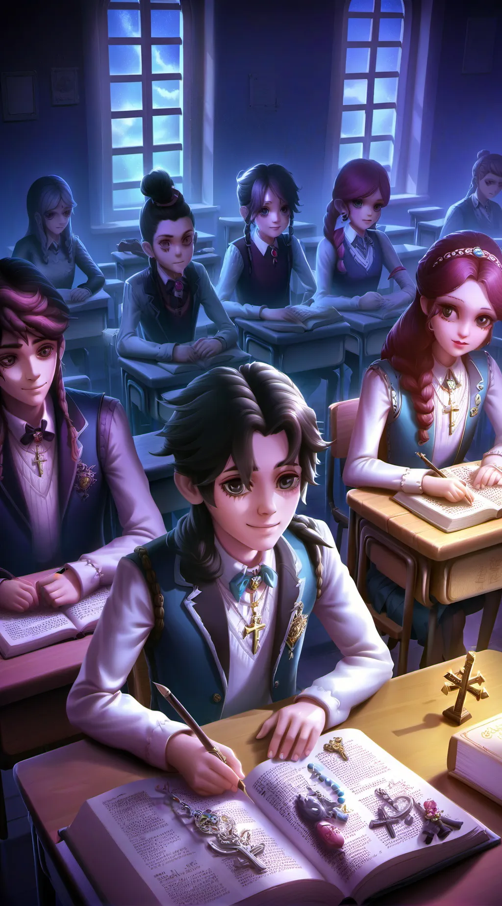 ai character: Creationism class background
