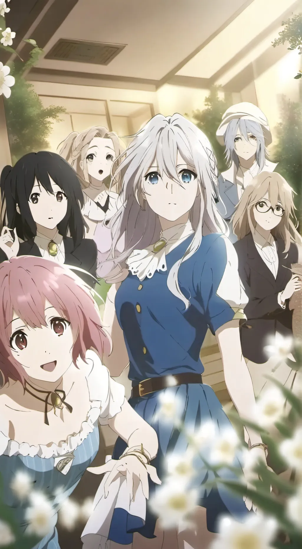 ai character: Girls background