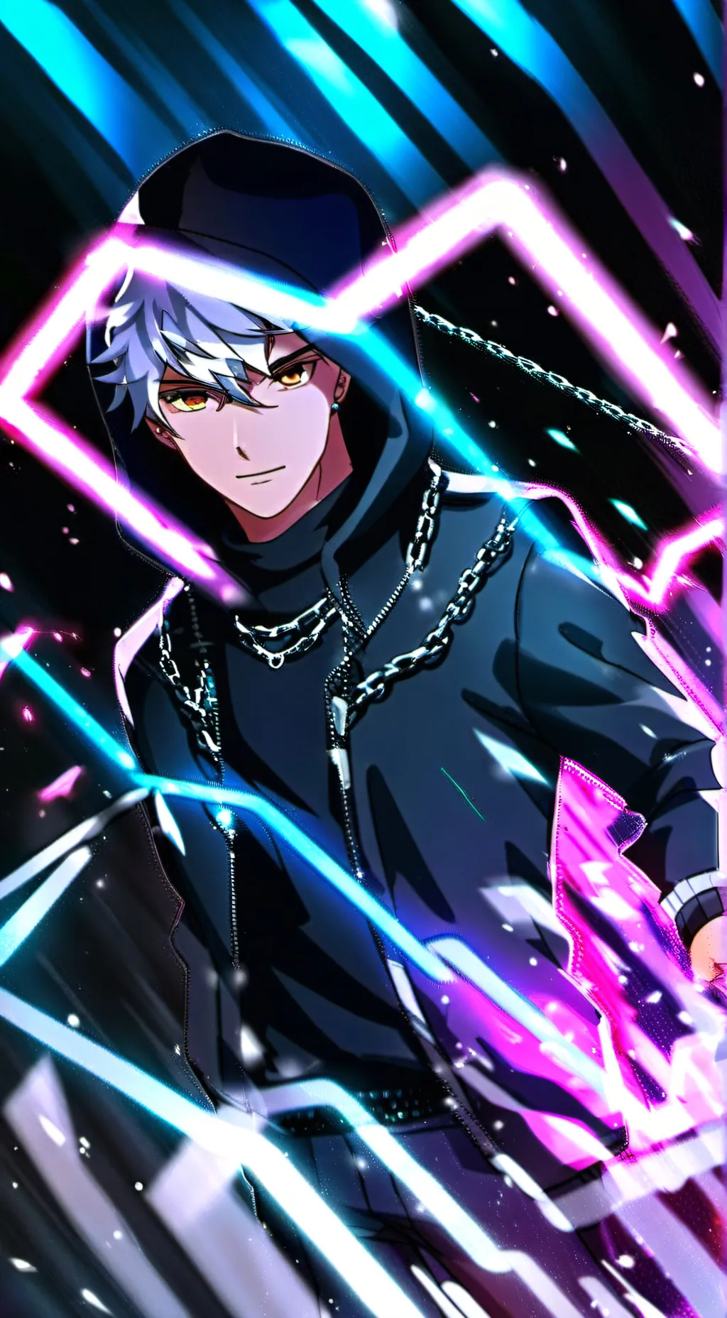 ai character: Makiko background