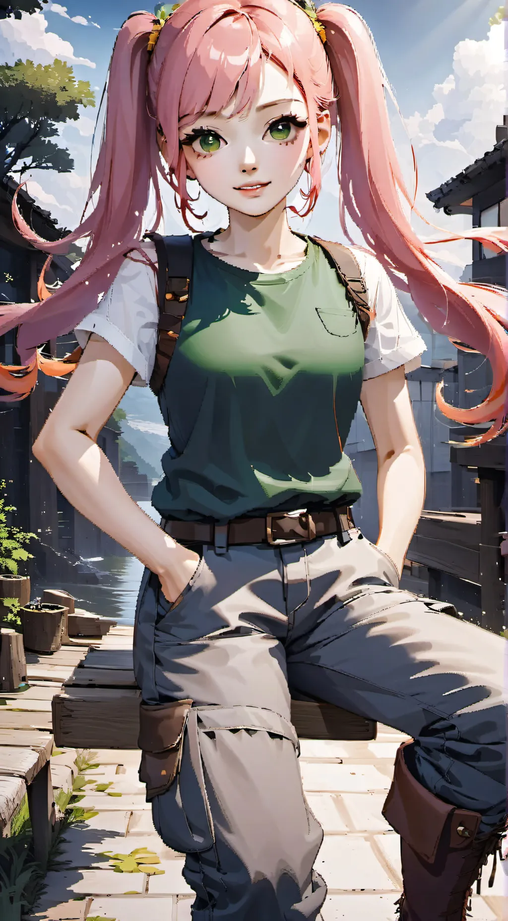 ai character: Nadia Cassel background