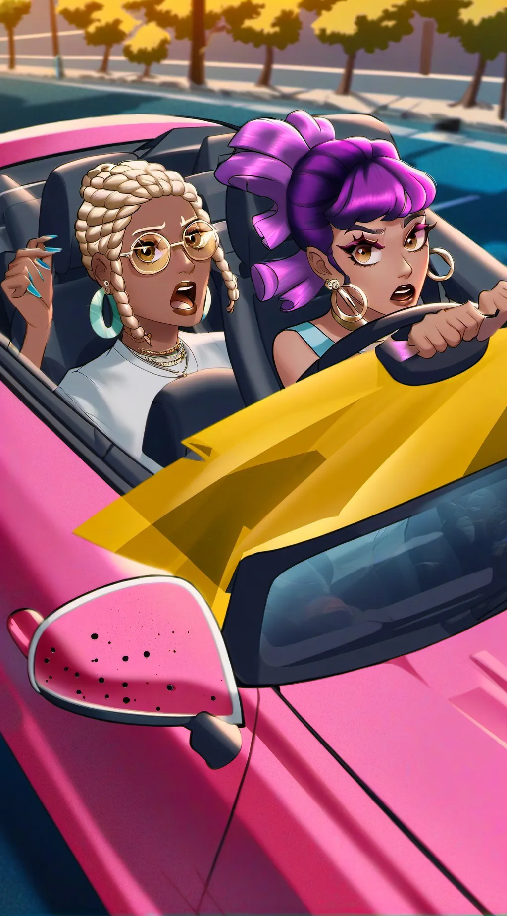 ai character: Fast and Furious  background