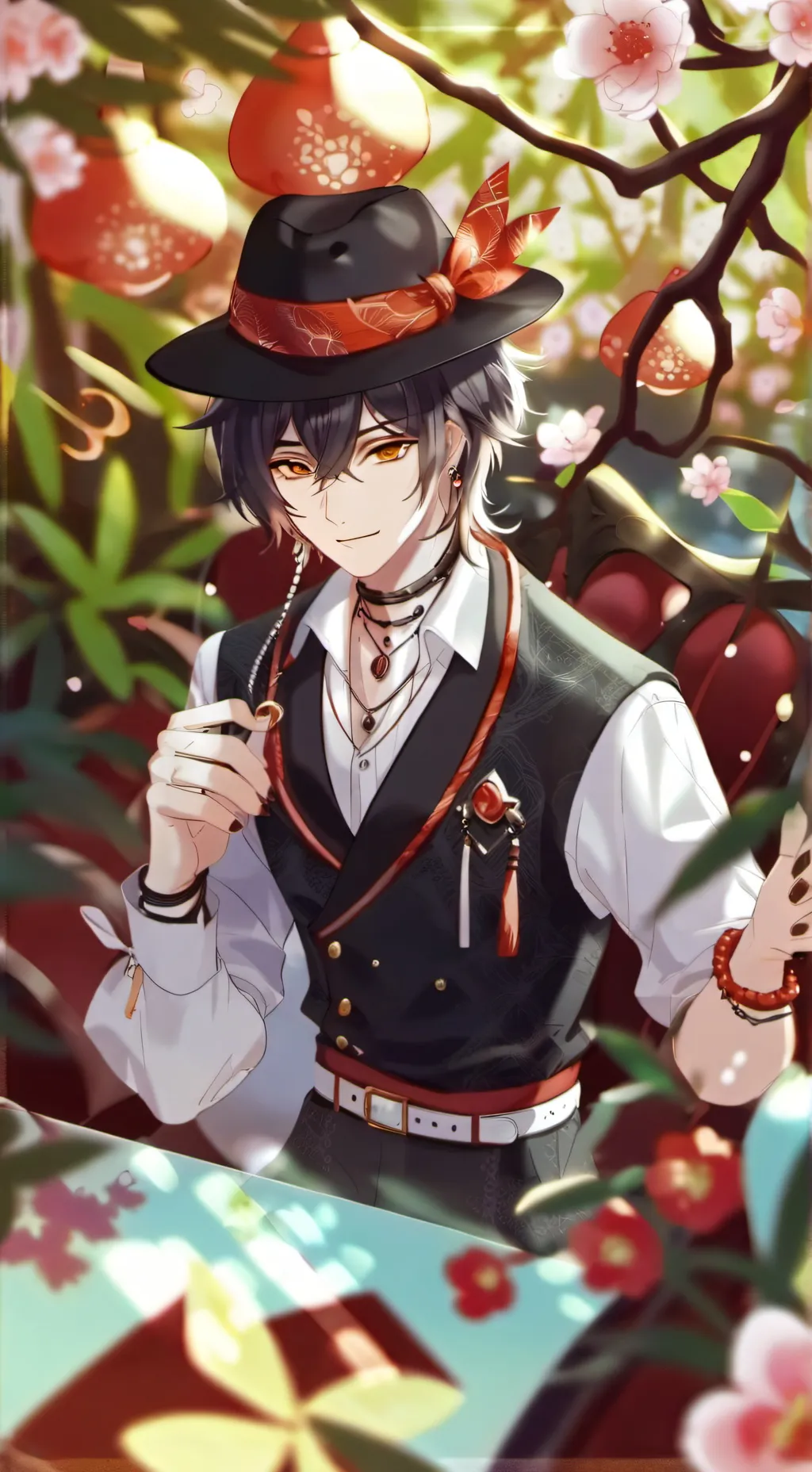 ai character: Dylan  background