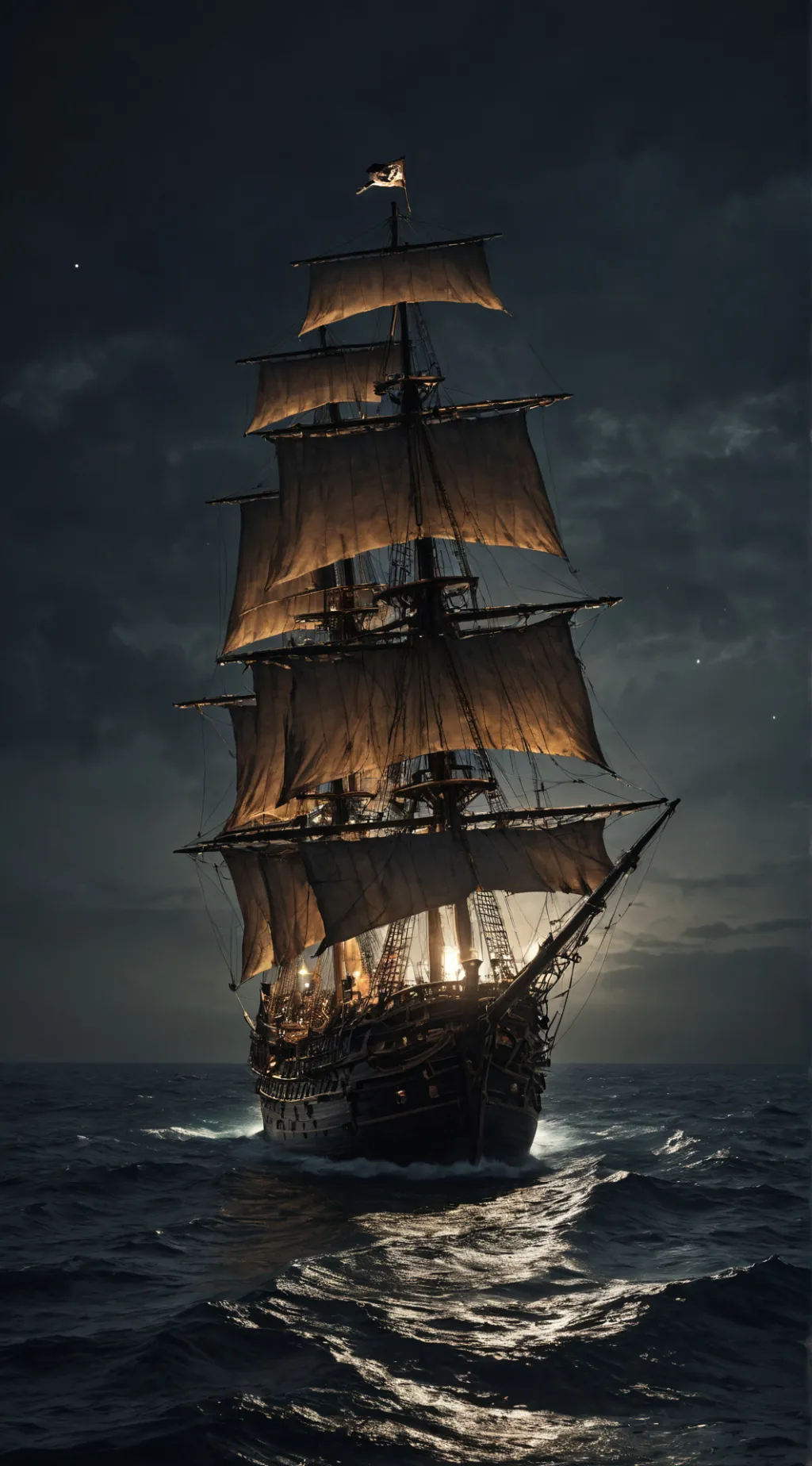 ai character: Pirate tale RPG background