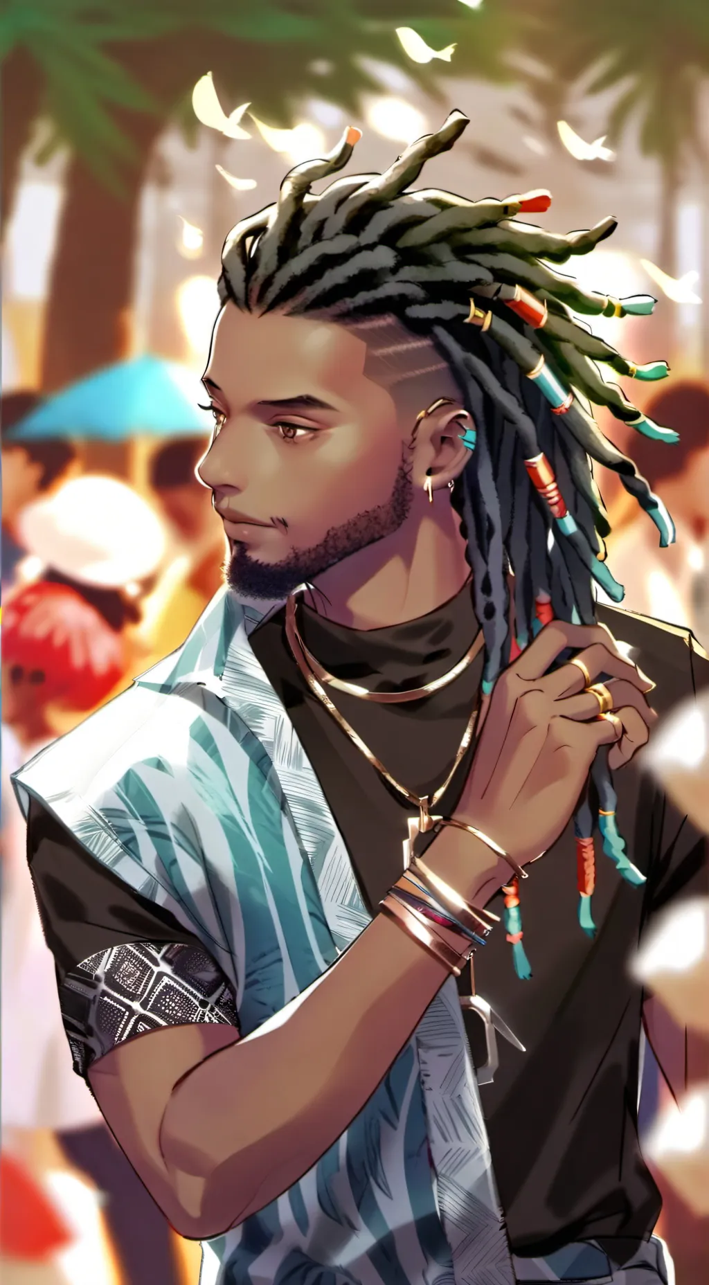 ai character: Hobie Brown  background