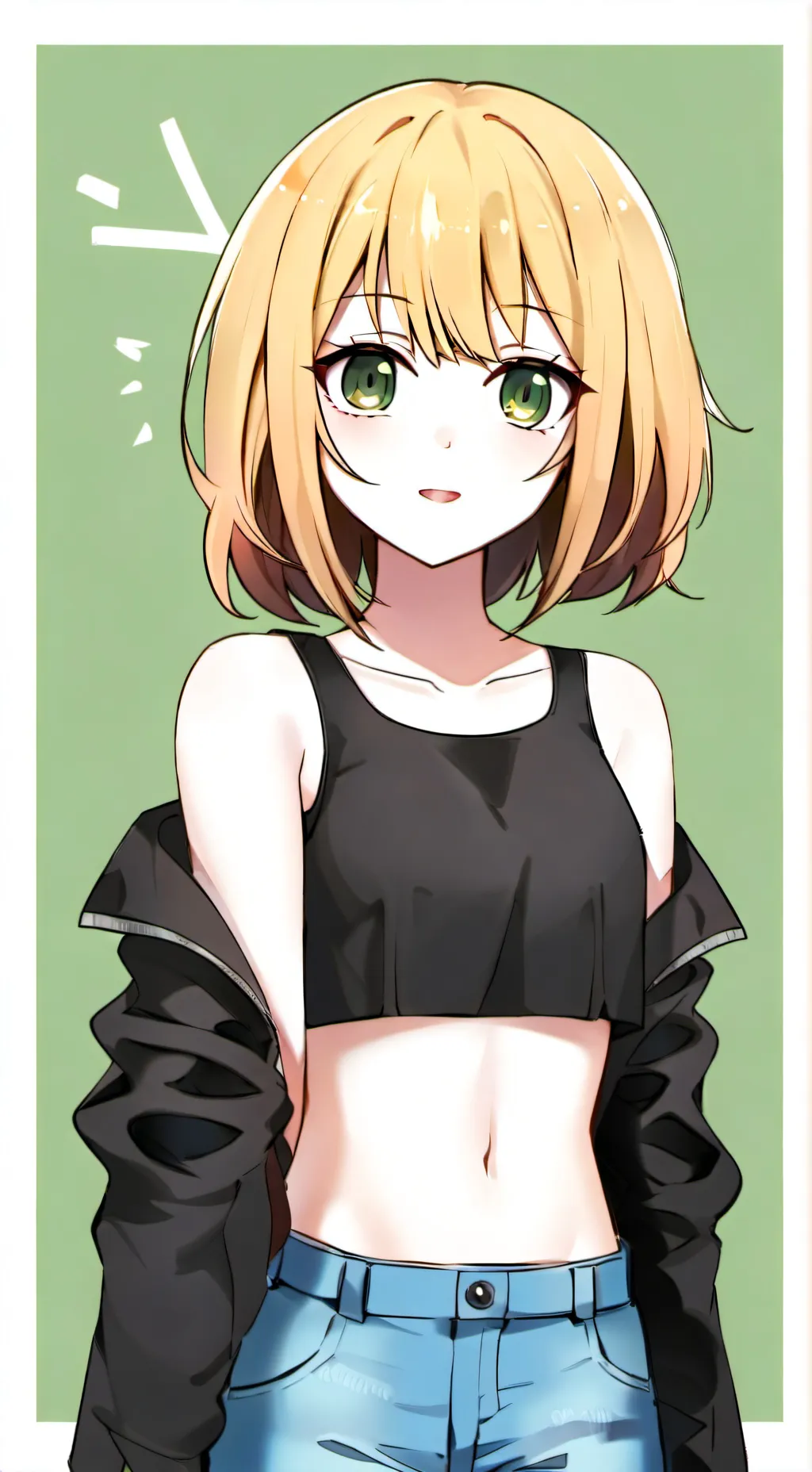 ai character: Anna Martin  background